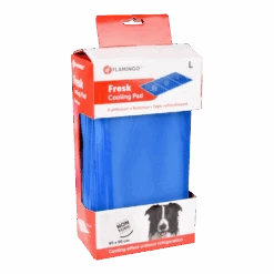 Flamingo Koelmat Fresk Rechthoek - L - 90x50cm - Blauw -Flamingo Verkoop koelmat fresk rechthoek l 90x50cm blauw 90x50cm 3