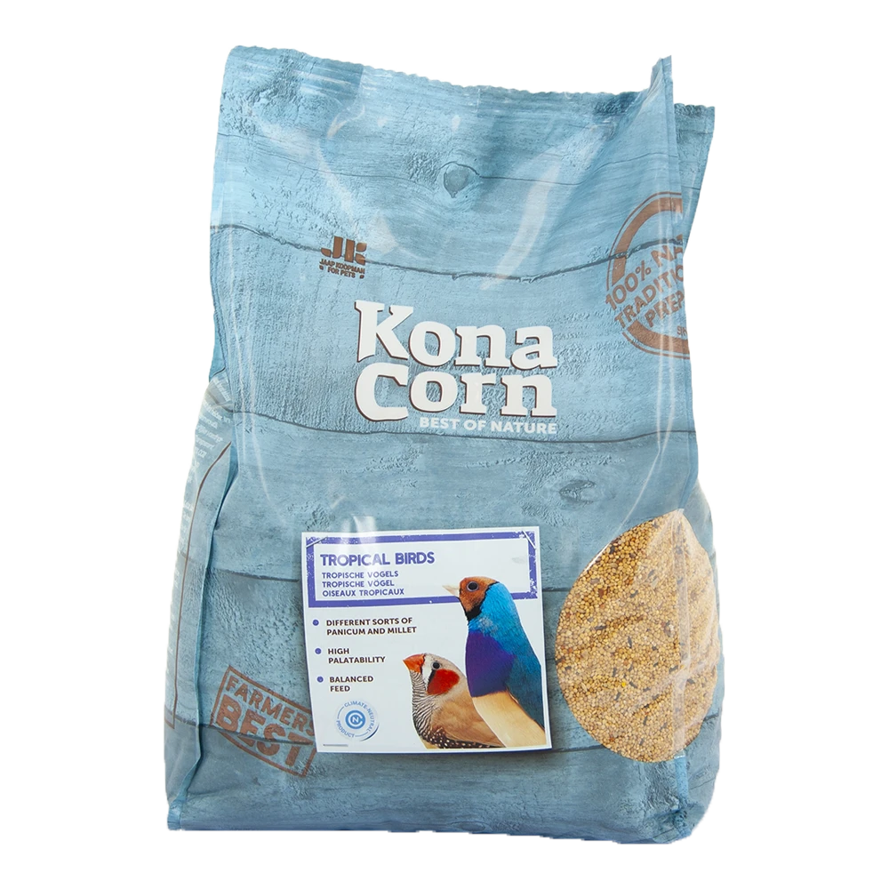 Konacorn Tropical Birds - Tropische Vogelvoer - 4kg 3 Konacorn Tropical Birds - Tropische Vogelvoer - 4kg