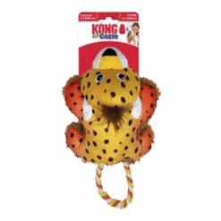 KONG Cozie Tug Cheetah - S/M - Hondenspeelgoed