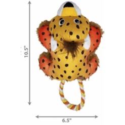 KONG Cozie Tug Cheetah - S/M - Hondenspeelgoed -Flamingo Verkoop kong cozie tug cheetah s m hondenspeelgoed 4 1