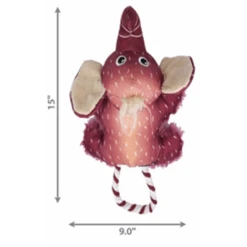 KONG Cozie Tug Elephant - M/L - Hondenspeelgoed -Flamingo Verkoop kong cozie tug elephant m l hondenspeelgoed 4 1