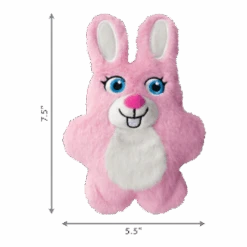 KONG Snuzzles Kiddos Bunny - S - Hondenspeelgoed -Flamingo Verkoop kong snuzzles kiddos bunny s hondenspeelgoed 3 1