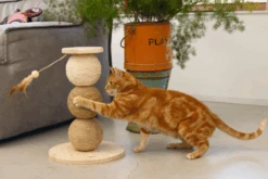 Krabbollen Elio - Krabpaal Kat - 34x34x47,5cm - Designed By Lotte -Flamingo Verkoop krabbollen elio krabpaal kat 34x34x47 5cm designed by lotte 4