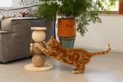 Krabbollen Elio - Krabpaal Kat - 34x34x47,5cm - Designed By Lotte -Flamingo Verkoop krabbollen elio krabpaal kat 34x34x47 5cm designed by lotte 6