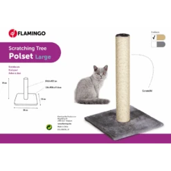 Flamingo Krabpaal Polset - Beige - L - 38x38x59cm -Flamingo Verkoop krabpaal polset beige l 38x38x59cm flamingo 4