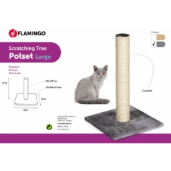 Flamingo Krabpaal Polset - Grijs - L - 38x38x59cm -Flamingo Verkoop krabpaal polset grijs l 38x38x59cm flamingo 4