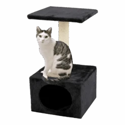 Flamingo Krabpaal Sassiu00e8re - Zwart - 30x30x55cm -Flamingo Verkoop krabpaal sassiere zwart 30x30x55cm flamingo 2