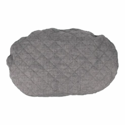 Flamingo Kussen Mano Ovaal Met Rits - Grijs - 70x44x12CM -Flamingo Verkoop kussen mano ovaal met rits grijs 2 3 8