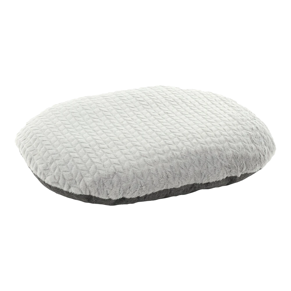 Flamingo Kussen Zupo Ovaal Met Rits - Donkergrijs - 120x84x12CM 3 Flamingo Kussen Zupo Ovaal Met Rits - Donkergrijs - 120x84x12CM