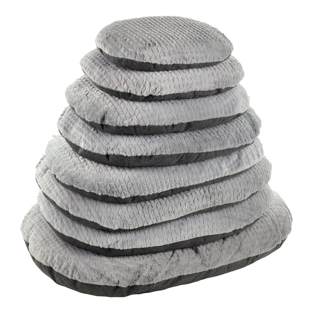 Flamingo Kussen Zupo Ovaal Met Rits - Donkergrijs - 120x84x12CM 4 Flamingo Kussen Zupo Ovaal Met Rits - Donkergrijs - 120x84x12CM - Afbeelding 2