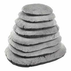 Flamingo Kussen Zupo Ovaal Met Rits - Donkergrijs - 50x40x8CM -Flamingo Verkoop kussen zupo ovaal met rits donkergrijs 2