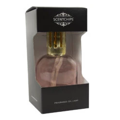 Scentolie Lamp Cilinder Roze - Oliebrander - ScentChips -Flamingo Verkoop lamp cilinder roze oliebrander scentchips 2 1