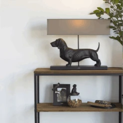 Lamp Teckel - Zwart - 60x14x48,5cm - Happy House - Hondenlamp 7 Lamp Teckel - Zwart - 60x14x48,5cm - Happy House - Hondenlamp -Flamingo Verkoop lamp teckel zwart 60x14x48 5cm happy house hondenlamp 3