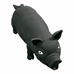 Flamingo Latex Varken - Zwart - 33cm