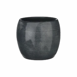 Bloempot Lester - D20 X H18cm - Donkerblauw