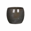 Bloempot Lester - D20 X H18cm - Donkergrijs 2 Bloempot Lester - D20 X H18cm - Donkergrijs -Flamingo Verkoop lester pot rond dgrijs h18xd20cm bloempot 1 4
