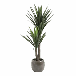 Bloempot Lester - D20 X H18cm - Donkergrijs -Flamingo Verkoop lester pot rond dgrijs h18xd20cm bloempot 2 4
