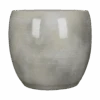 Bloempot Lester - D38 X H35cm - Lichtgrijs -Flamingo Verkoop lester pot rond lgrijs h35xd38cm bloempot 1 4