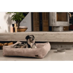 Designed By Lotte Ligmand Ribbed Met Rits - Roze - 80x70x22cm -Flamingo Verkoop ligmand ribbed met rits roze 5