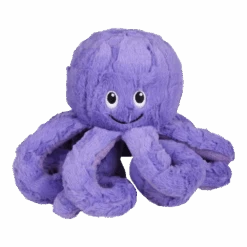 Flamingo Lorio Pluche Inktvis - S - Paars - 22cm