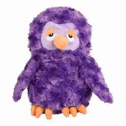 Flamingo Lorio Pluche Uil - S - Paars - 20cm