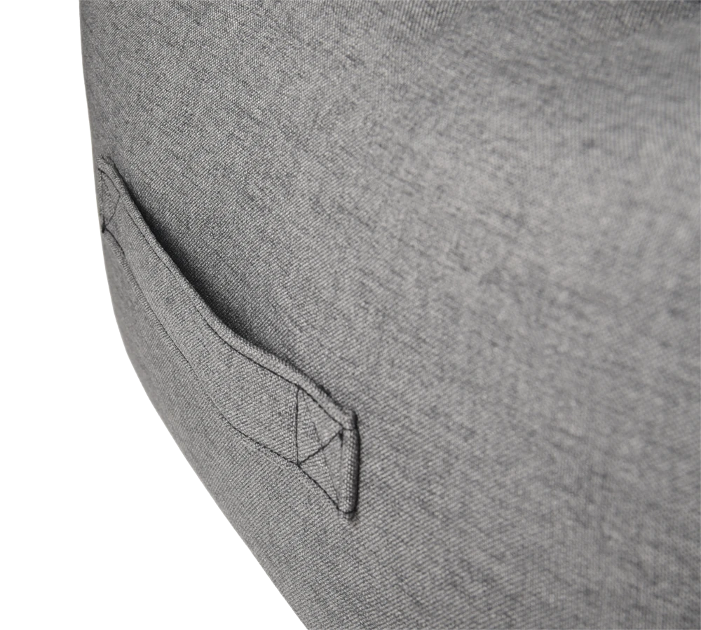 Flamingo Mand Dream Away Rechthoekig Met Rits - Grijs - 90x70x35CM 5 Flamingo Mand Dream Away Rechthoekig Met Rits - Grijs - 90x70x35CM - Afbeelding 3