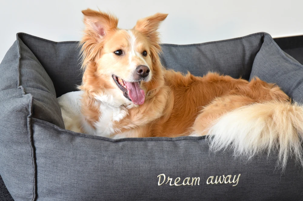 Flamingo Mand Dream Away Rechthoekig Met Rits - Grijs - 90x70x35CM 8 Flamingo Mand Dream Away Rechthoekig Met Rits - Grijs - 90x70x35CM - Afbeelding 6