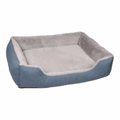 Flamingo Mand Faldi Rechthoekig Met Rits - Blauw - 100x80x25cm