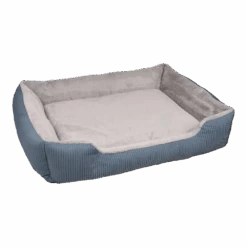 Flamingo Mand Faldi Rechthoekig Met Rits - Blauw - 120x95x28cm