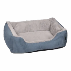 Flamingo Mand Faldi Rechthoekig Met Rits - Blauw - 65x45x20cm