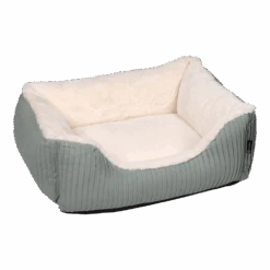 Flamingo Mand Faldi Rechthoekig Met Rits - Groen - 50x40x18cm