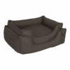 Mand Rechthoekig VIP Collectie - M - Bruin - Happy House -Flamingo Verkoop mand rechthoekig vip collectie m bruin happy house 1 4