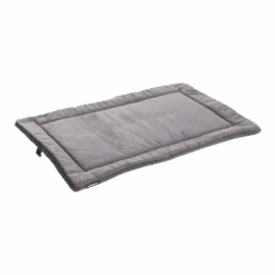MaxxNobel Benchkussen Nubuck Lederlook/teddy - Antraciet - 125 X 90cm - Hondenkussen, Benchmat
