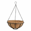 Metalen Hanging Basket 30cm - Incl. Ketting En Kokosinlegvel -Flamingo Verkoop metalen hanging basket 30cm incl ketting en kokosinlegvel hanging basket 1