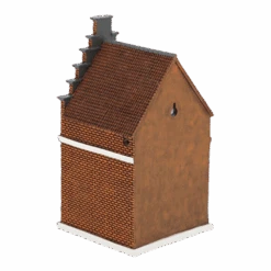 Nestkast Gevelhuis Trapgevel -Flamingo Verkoop nestkast gevelhuis trapgevel best for birds 3