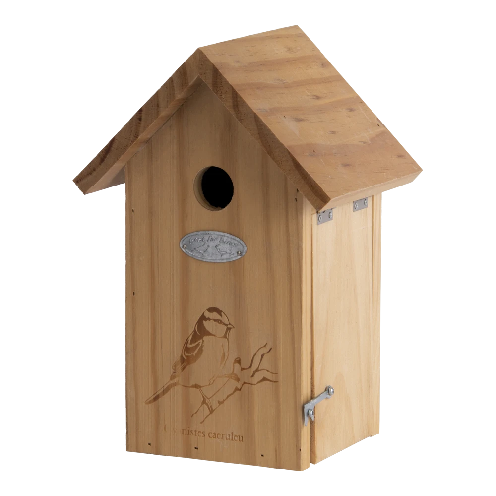 Nestkast Pimpelmees Silhouet 3 Nestkast Pimpelmees Silhouet