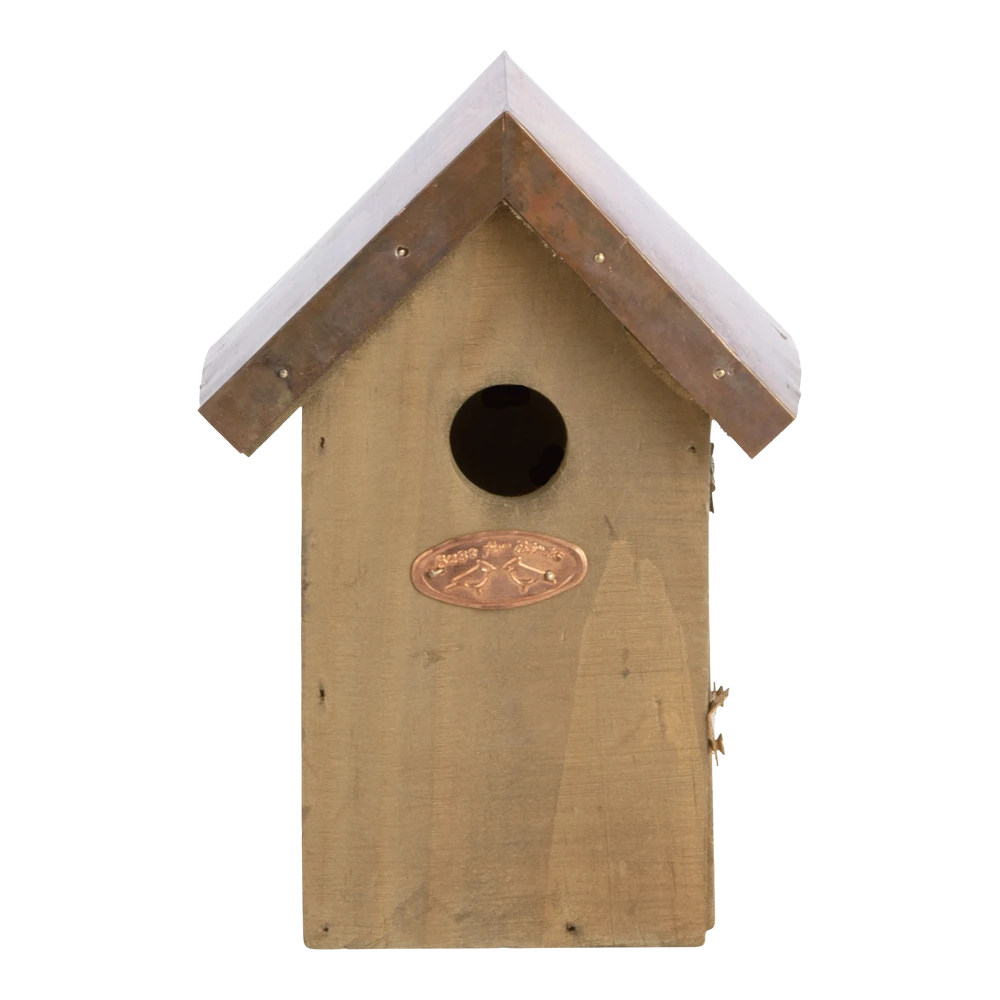 Nestkast Winterkoning Koperen Dak 4 Nestkast Winterkoning Koperen Dak - Afbeelding 2