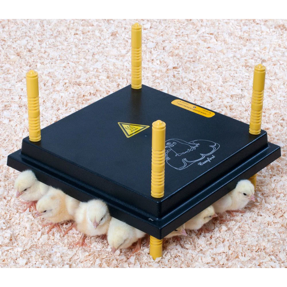 Olba Warmteplaat 30x30cm - Verwarming Voor Kuikens - 25 Watt 4 Olba Warmteplaat 30x30cm - Verwarming Voor Kuikens - 25 Watt - Afbeelding 2