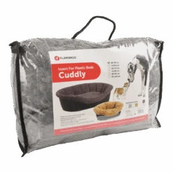 Flamingo Overtrek Cuddly Grijs - 40/50CM -Flamingo Verkoop overtrek cuddly grijs 40 50cm 3 4