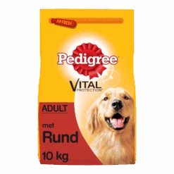 Pedigree Vital Protection Adult Brokken - Rund & Groenten - Hondenvoer - 10kg -Flamingo Verkoop pedigree brokken rund hondenvoer 10kg 4 1