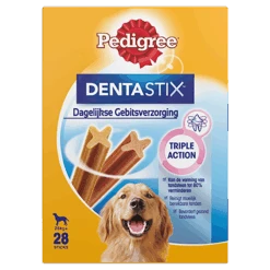 Pedigree Dentastix Maxi Kauwstaaf - Gebitsverzorgende Hondensnack - 28st