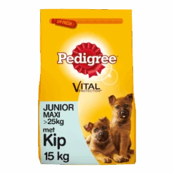 Pedigree Vital Protection Maxi Junior Brokken - Kip & Rijst - Hondenvoer - 15kg