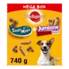 Pedigree Megabox Tasty Bites + Jumbone - Hondensnacks - Rund Gevogelte - 740 G -Flamingo Verkoop pedigree megabox tasty bites jumbone 740g hondensnack 1