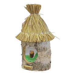 Pindakaaspot Houder, Stro Dak.