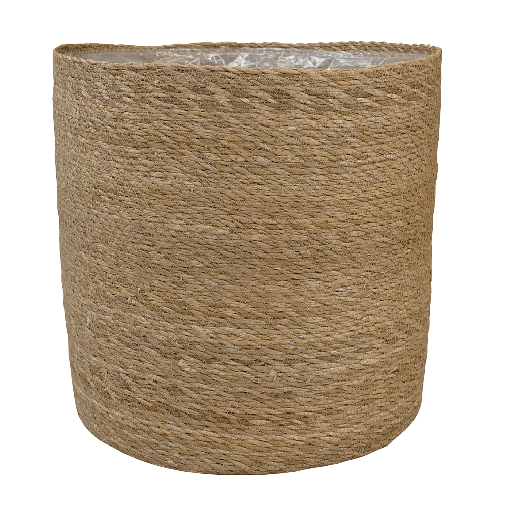 Plantenmand Stef - D38 X H38cm - Naturel 3 Plantenmand Stef - D38 X H38cm - Naturel