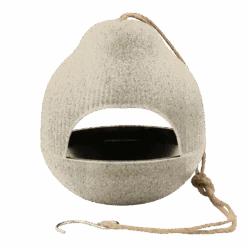 Point-Virgule Voederhuisje Voor Vogels - Bamboevezel Naturel - U00f818.2cm X H19cm