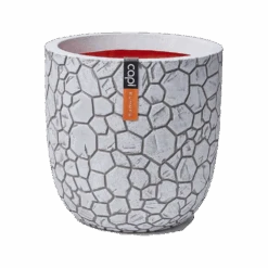 Capi Bloempot Bol Nature Clay NL - D43 X H41cm - Ivoor