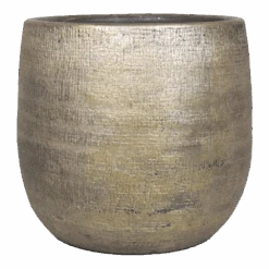 Bloempot Mira - D34 X H31cm - Goud