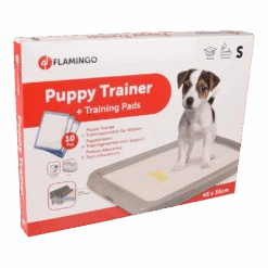 Flamingo Puppy Trainer S + 10 Pads - 45x35cm - Honden Zindelijksheidmat