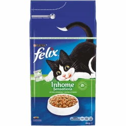 PURINAu00ae Felixu00ae Inhome Sensations Met Kip En Groenten - Kattenvoer - 4kg